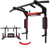 ONETWOFIT Sbarra Multifunzione per Trazioni Da Fissare Al Muro/Barra per Chin Up