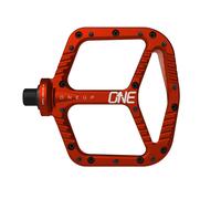OneUp Componenti Alluminio Plateau Piatto MTB Mountain Bike Pedali Rosso