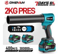 ONEVAN 400M/S 4000W Ad Alta Potenza Brushless Turbo Ventilatore Ventilatore Elettrico Ventilatore A Getto Ventilatore Foglia di Neve Polvere Strumento Per Makita Batteria Spille