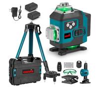 ONEVAN Livella Laser 4D 16 Linee Verdi con Treppiede incl. 2x2400mAh