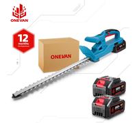 ONEVAN Tagliasiepi elettrico da 20 pollici 3000W 20000RPM Tosaerba Paesaggistica Tagliasiepi Potatore Giardino Batteria agli ioni di litio Utensile elettrico