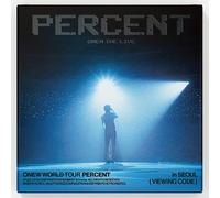 ONEW 2025-26 WORLD TOUR THE LIVE:PERCENT(%) /Viewing Card + Photo Book + 6 Ca...