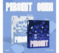 【ランダム】ONEW 2nd Full Album PERCENT (Photobook Ver.)