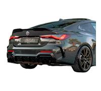 Oneway Diffusori Laterali Posteriori compatibili con BMW Serie 4 G22/G23 Coupe/Cabrio M-Pack/M440i 2020-2024 e Facelift 2024- - Nero lucido