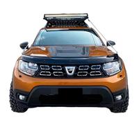 Oneway Paletta per cofano compatibile con Dacia Duster I 2010-2017 e Duster II 2018-2024 - Nero opaco
