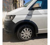 Oneway Set copricerchi compatibili con Volkswagen Transporter T6 2015-2019 (passo corto/Porta scorrevole sinistra) - Nero opaco