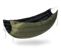 Onewind Sorona - Trapunta isolante per amaca, leggera, calda, per amaca doppia o singola, per campeggio, escursionismo, zaino in spalla, colore: verde
