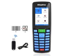 ONEWSCAN Scanner per codici a barre wireless, scanner portatile per codici a barre 1D&2D e PDF417 scanner per codici a barre portatili per raccoglitori di dati dispositivo di inventario lettore di