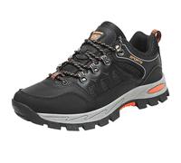 Onewus Coppia di scarpe sportive classiche per attività all'aria aperta testurizzate antiscivolo traspiranti, Nero , 41 EU