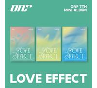 ONF 7th Mini Album [LOVE EFFECT] Random Ver. CD + libro + P.Card + adesivo + ...