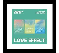 ONF Love Effect 7° mini album versione casuale CD+96p PhotoBook+12p Lyric Book+1ea adesivo+2p PhotoCard+1p foto 4Cut + 1p poster piegato su confezione + 1p messaggio + 1ea certificato medico d'amore +