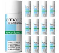 ONFARMA Ghiaccio Spray FARMA Spray istantaneo ghiaccio sintetico (12 Flaconi da