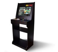 ONFIRE GAMES | Cabinato Arcade Made In Italy | Retro Console Con 10.000 Giochi | Console Amarcord Da Assemblare | Schermo da 22" e controlli arcade a 6 tasti personalizzabili