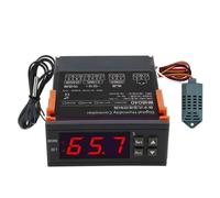 ONGCPQPEO Regolatore di umidità Digitale WH8040 Strumento di Controllo elettronico 'umidità Regolatore Interruttore Sensore Igrometro 1-99% 12V 24V 220V(DC 24V)