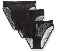 OnGossamer On Gossamer Mesh High Cut Brief Panty, 3 Pack Mutande da Uomo, Nero, XL (Pacco da 3) Abbigliamento Intimo Donna