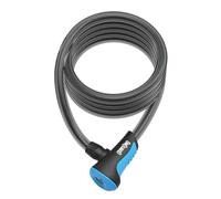 Onguard Serratura A Cavo Antitheft Neon Coil-180 Cmx12 Mm Blue