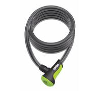 ONGUARD New Neon Coil Cable Lock 120 x 12mm 4 Colours Green