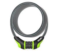 ONGUARD New Neon Combo Cable Lock 180 x 10mm 4 Colours Green