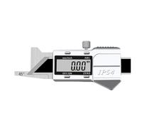 ONGVXR Calibro Digitale Calibro for smusso Strumento di misurazione in Acciaio Inossidabile Calibro for smusso con Display Digitale(0-10mm 45 Degrees)