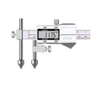 ONGVXR Specifiche del Calibro Digitale for la Distanza Centrale 150 mm 200 mm 300 mm Misurazione del Foro Centrale del Bordo Calibro elettronico(10-150mm 0.03mm-01)