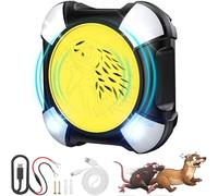 Onherm Repellente Topi per Auto con Flash, Anti Martora Auto, Alimentatore per Veicoli 12V e USB, Repellente Ultrasonico per Roditori Adatto per Auto, Garage, Case e Soffitte(1 unità)