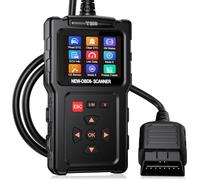 Onherm Scanner diagnostico OBD2 per auto: diagnostica EOBD OBD per tutti i veicoli BMW MercedesBenz in italiano Strumento professionale di lettura dei codici diagnostici OBDII per monitorare la