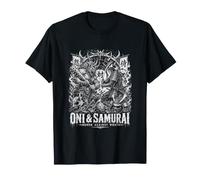 Oni e Samurai onorano Contro l'ira duello Maglietta
