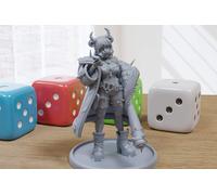 Oni Maschera Immortan Jone Sexy Pin-Up - 3D Stampato Figure per Fantasy Miniatur