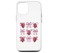 Oni Yokai - Maschera da diavolo con fiocco rosa Custodia per iPhone 12/12 Pro