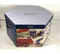 ONIEDA SAKURA ZULAUF SNOW PALS 16 PC Servizio per 4 Originale Riusabile Box New