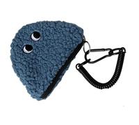 Onigiri Design Coin Holder Peluche Custodia con Cerniere di Design con Cordino, per gli amanti dello stile giapponese, organizer portatile per soldi, b, Mass Beauty