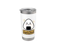 Onigiri O Niente Amante Palla di Riso Umorismo Cibo Giapponese Bicchiere termico in acciaio inox doppia parete
