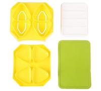 Onigiri Set Di Muffi - Riso Ball Maker, Triangolo Shaper | Strumento Di Pressa Per Sushi Per Snack Domestici, Taglierina Sandwich Creativa Per La Preparazione Della Scatola Del Pranzo, Kit Gigat