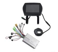 Oniissy 1000 W 48 V Controller motore scooter elettrico display LCD digitale kit pannello contatore compatibile con G2Pro per uso privato su terreni fuoristrada (controller + display)
