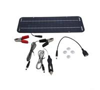 Oniissy 12 V 30 W Pannello solare monocristallino portatile USB Caricabatterie Mantenitore per auto Barca Caravan RV Campeggio Outdoor Travel Kit di alimentazione impermeabile
