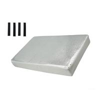 Oniissy 2 coperture per tettuccio apribile per camper con strato di alluminio riflettente, copertura per parabrezza parasole per camper, tenda termica interna