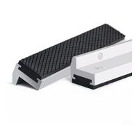 Oniissy 2 cuscinetti magnetici morbidi per morsa da banco da 8-8 pollici, in lega di alluminio e gomma con motivo antiscivolo, per una facile installazione a cassetto, (20,3 cm)