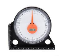 Oniissy 2 pz rilevatore magnetico di livello angolare con goniometro e misuratore clinometro, strumento di misurazione 0-90 gradi con bolla orizzontale, per falegnami e costruttori,