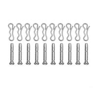 Oniissy 20 pezzi 738-04124A perni di taglio e coppiglie per spazzaneve, per soffiatore spazzaneve, perni di taglio per spazzaneve