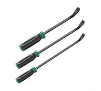 Oniissy 3 Pezzo Acciaio Pry Bar Set Professionale Meccanica Strumento Con Strike Cap Maniglia Chiodo Estrattore Per Automotive Riparazione 8 12 18 Pollice