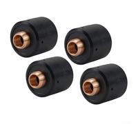 Oniissy 4 cartucce di ricambio 9-8213 per termodinamica per torcia al plasma SL60/100, scatola di avviamento con ugello in rame, compatibile con WSP-10086, nero