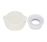 Oniissy 4569 Tappo e tappo per valvola di scarico e tappo, parte di ricambio per piscina fuori terra, tappo valvola di scarico e tappo a vite e tappo per piscine con materasso gonfiabile (1 set)