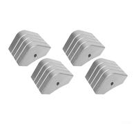 Oniissy 4PCS Pontoon Boat Corner per la protezione del pontone del pontile angolare paraurti assorbente e danni ai ponti del pontone
