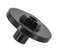 Oniissy Accessori ammortizzatori posteriori per pieghevoli, coperchio superiore da 66 mm con viti, argento nero, compatibile con rondella ammortizzatore posteriore (tappo superiore)