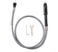 Oniissy Adattatore per albero flessibile per cavo di prolunga per trapano compatibile con smerigliatrice elettrica o mandrino a tre ganasce, design ergonomico della penna per un comfort (A)