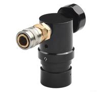 Oniissy Airsoft Paintball per regolatore HPA MR GEN2 con accoppiatore Foster e tubo remoto, uscita regolabile 40-150 psi, compatibile con serbatoi SLP per precisione (solo regolatore 1#)