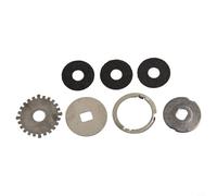 Oniissy Allarme di scarico mulinello da pesca per ruota Zephyr - Set da 7 pezzi con segnale di uscita audio, metallo + fibra di carbonio, compatibile con KastKing, modificato (mano sinistra)