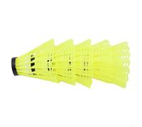 Oniissy Badminton Trainer per bambini, attrezzatura per auto-allenamento indoor con volano in nylon, corda elastica regolabile e base robusta, compatibile con batterie AAA, telecomando (6 palline)