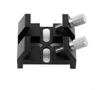 Oniissy Base per telescopio multifunzione con slot a coda di rondine, adattatore ponte, piastra di montaggio nera in lega di alluminio, compatibile con Celestron