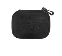 Oniissy Borsa portaoggetti per esche da pesca, organizer impermeabile per esche spinner, cucchiai, esche e ami da mosca, tessuto Oxford con interno in EVA, 16 x 12 x 5 cm, nero